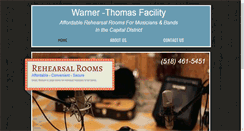 Desktop Screenshot of albanyrehearsalrooms.com
