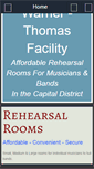 Mobile Screenshot of albanyrehearsalrooms.com
